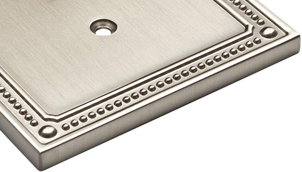 Franklin Brass W35060-SN-C Wall Switch Plate, Single, Satin Nickel - - 
