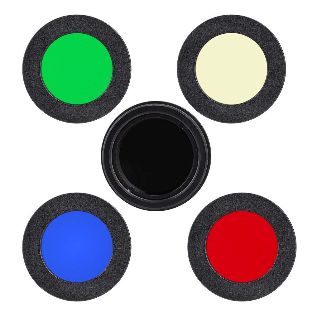 Bindpo 1.25 Inch/31.7mm Telescope Lens Filter, Optical Glass, Aluminium Alloy, for Astronomical Telescope Lovers