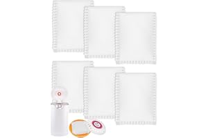 KEETIDY Diaper Pail Deodorizer Odor Absorber Compatible with Munchkin Arm & Hammer Puck Baking Soda Cartridge, Lavender Scented Diaper Pail Odor Eliminator, 6 Pack