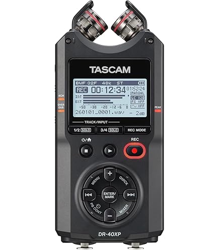 Amazon.com: Tascam DR-100MKIII 192kHz/24-Bit Stereo Portable Audio