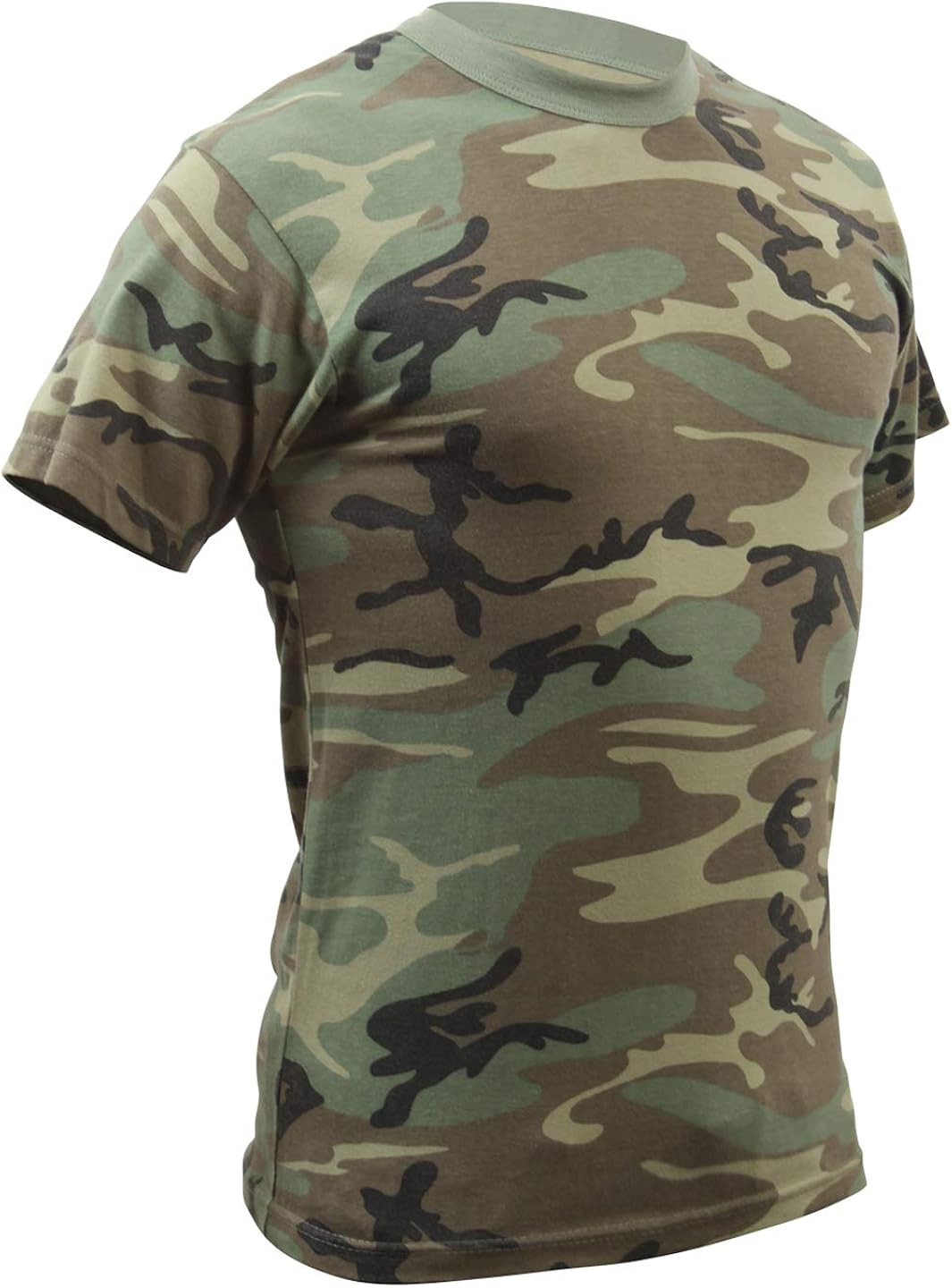 Rothco Kids Vintage T-Shirt - Woodland Camo: Clothing