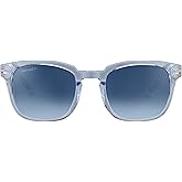 Serengeti - Ethan, Shiny Crystal, Mineral Polarized Blue Gradient B6, Medium, Sunglasses, Unisex, Adult