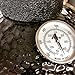 Aura Outdoor Products AOP-TPT-A Non-Digital TPT Tel-Tru Temperature Gauge Thermometer for Big Green Egg, Kamado Joe, Primo