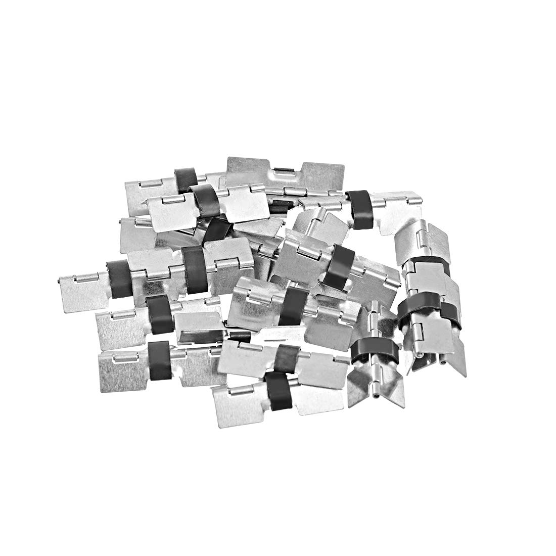 uxcell Spring Loaded Hinges for Glasses Case Jewelry Wooden Box 20mm