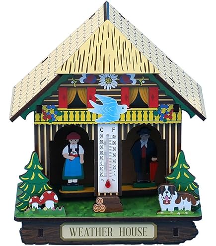 Amazon.com: Trenkle German Black Forest Weather House TU 73 Dunkel