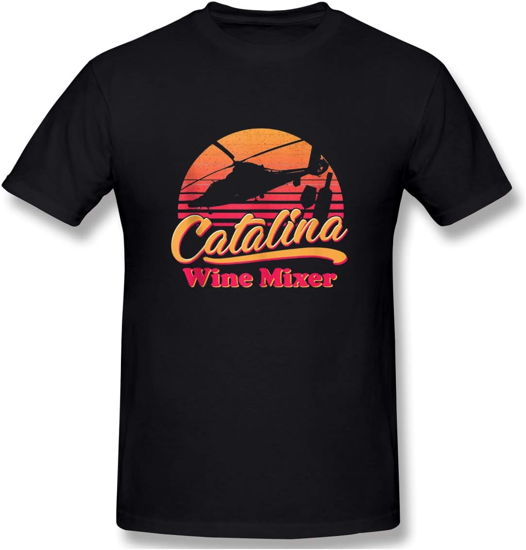Step Brothers Catalina Wine Mixer Ice Grey Adult T-shirt Tee