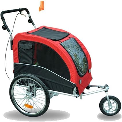 aosom elite ii pet dog bike bicycle trailer