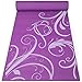FIT SPIRIT Mens n Womens 6mm Yoga Exercise Mat, Purple