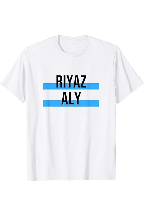 Riyaz Aly Blue and White Sweatshirt 