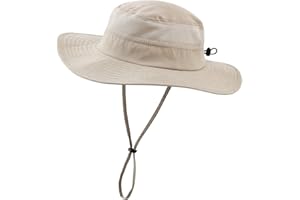 Connectyle Kids Wide Brim Sun Hat for Toddler Boys Girls Breathable Bucket Hat for Fishing Hiking UPF 50+ Protection Sun Hat