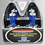 H4 9003/HB2 100/90W x2 pcs Hi/Lo Xenon HID White Direct Replace Light Bulbs