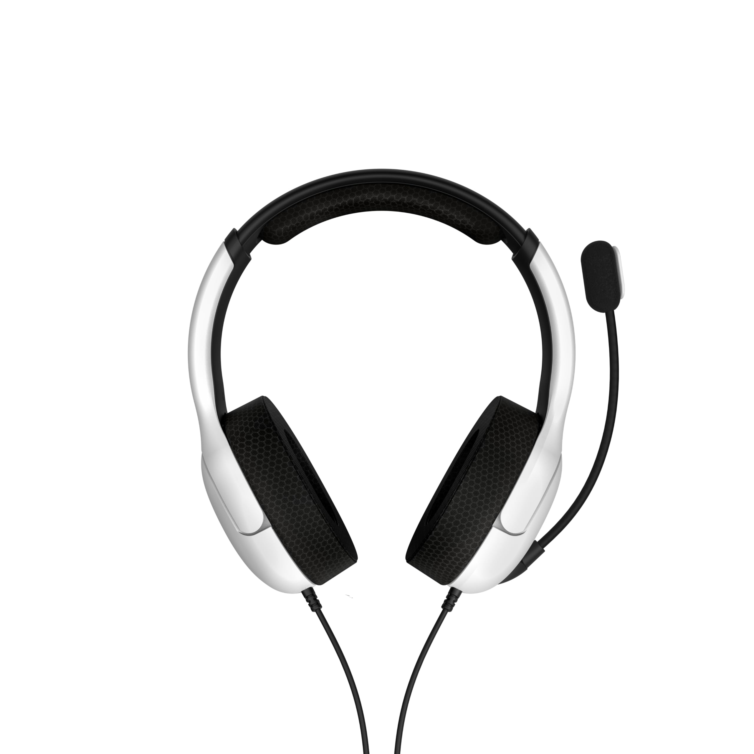 PDP AIRLITE Wired Stereo Gaming Headset, Officially Licensed by Sony PlayStation 5, PS5/PS4/PS3/PC, Lightweight Durable Headphones, 3.5mm audio jack, Noise-canceling Flip-to-Mute Mic, Frost White