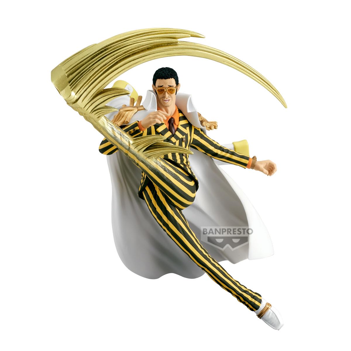 Banpresto Borsalino BP29645P One Piece Action Figure, Battle Record Collection, 19 cm, Multicoloured, Ideal for Anime Fans