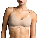 EBY Relief Bra, Wireless Bras for Women, Seamless Bralette with Adjustable Straps, Supportive Bras for Women