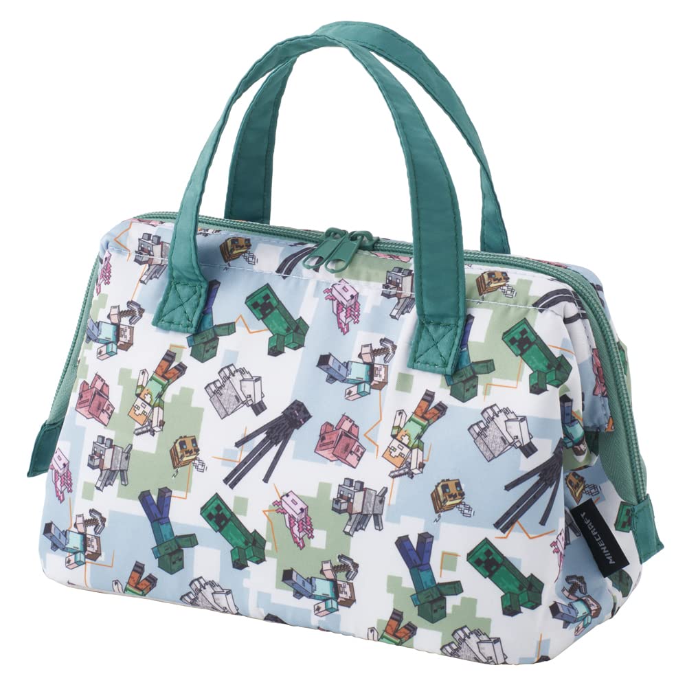 スケーター 保冷がま口ランチバッグマインクラフトエクスプローラーモアの商品画像