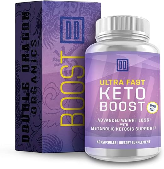 Ultra Fast Keto Boost Keto Booster Double Dragon Organics 60 Caps 800mg Health Personal Care Amazon Com
