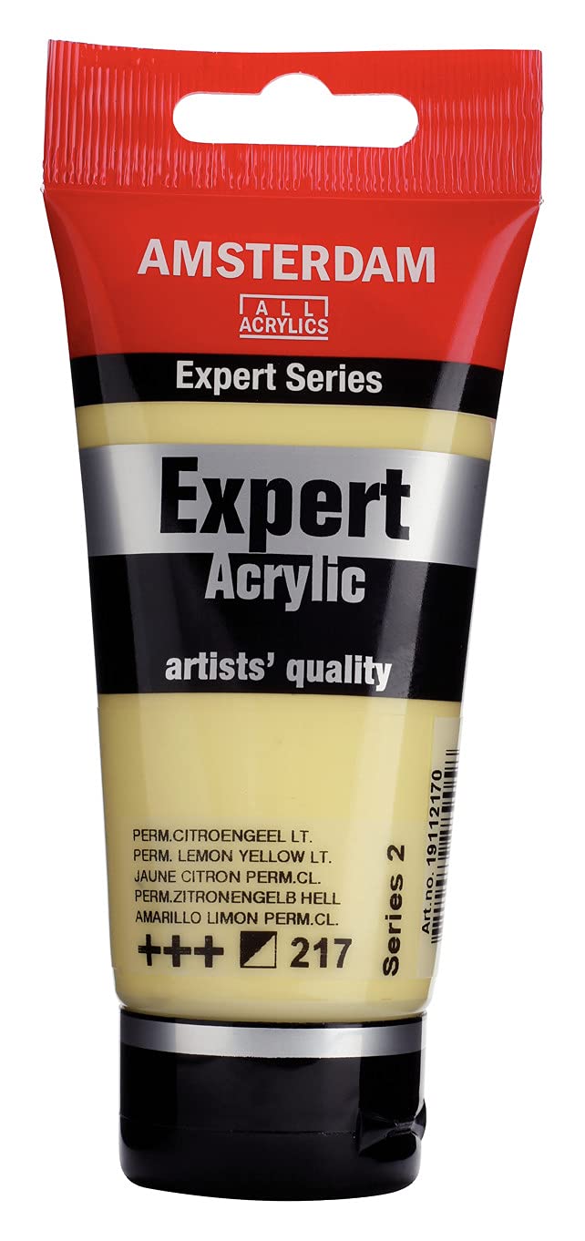 Amsterdam Expert Series Acrylic Tube 75 ml Permanent lemon yellow light 217 (19112170)