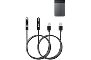 ZBAGUG 2 Pack for Plaud Note Pro AI Voice Recorder Charging Cable - Upgraded Magnetic Fast Charging Cable, Smart Security Chi