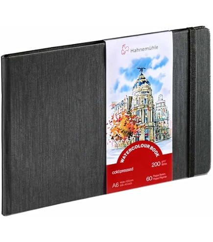 Hahnemuhle D&S Skizzenbuch, 14 X 14 Cm – 140 G/m² Papier, Perfekt Für Skizzen & Zeichnungen