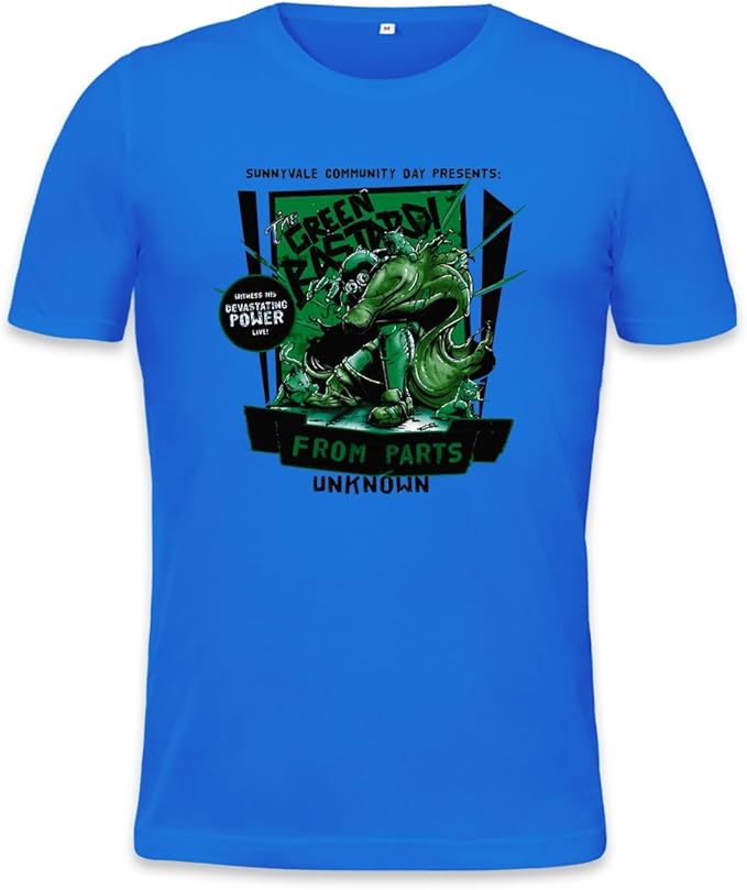 The Green Bastard Design Mens Tshirt Amazon.co.uk Clothing