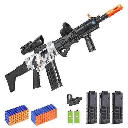 Realistic Toy Gun for Nerf Guns Darts, Foam Blaster - with Scope 120 ...