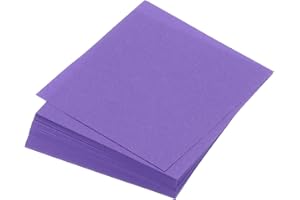 MECCANIXITY 100 Sheet Origami Paper Double Sided Deep Purple 5.5x5.5 Inch Square Sheet for Art Craft Project, Beginners, Gifts Decor