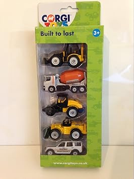 corgi construction vehicles