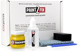 WA4466 Corvette Yellow Touch-Up Paint Kit - Scratch & Chip Repair Compatible with Chevrolet
