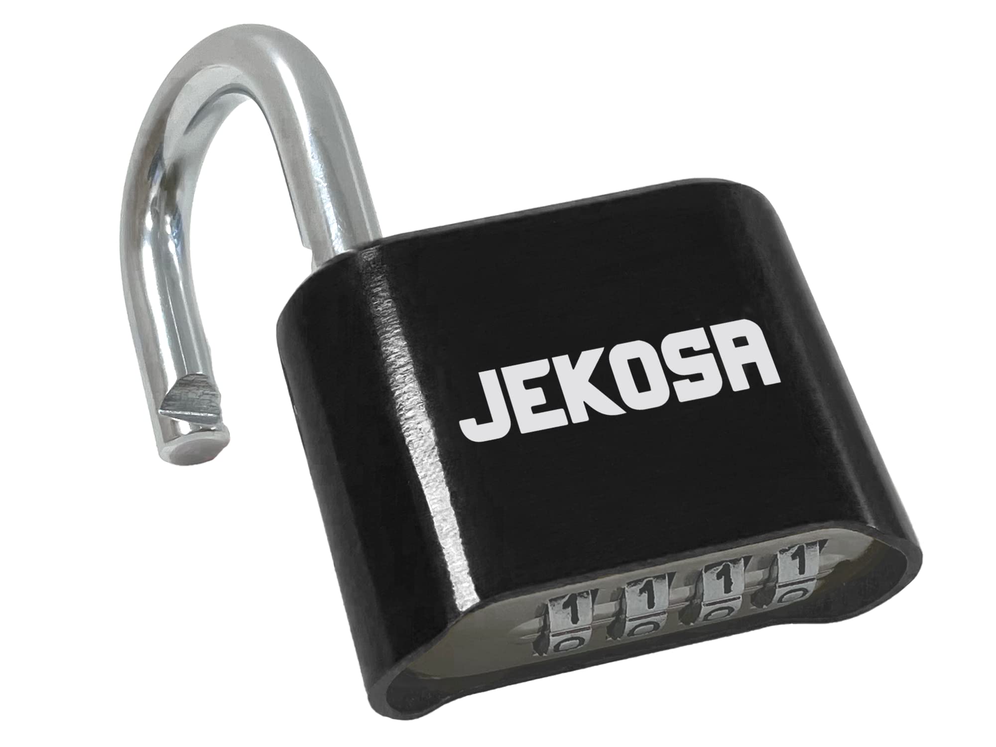 Jekosa® JKB50 [Waterproof] Heavy Duty Combination Padlock Outdoor - [No Key] 4 Digit Code Lock for Sheds, Gates, Lockers, Hasps