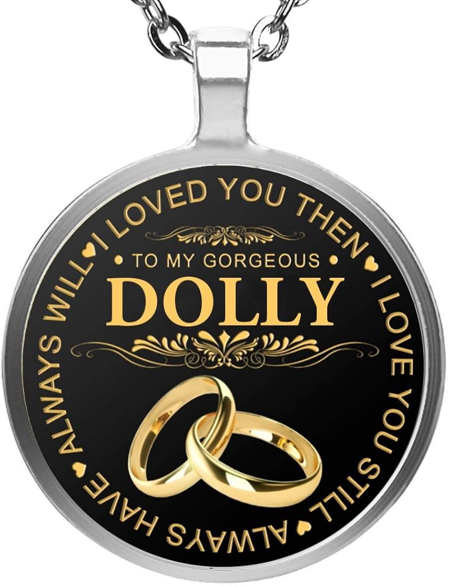 I Love You Heart Necklace Pendant Necklace with Message ...