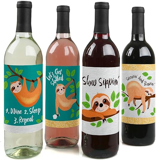 Amazon Com Let S Hang Sloth Baby Shower Or Birthday Party