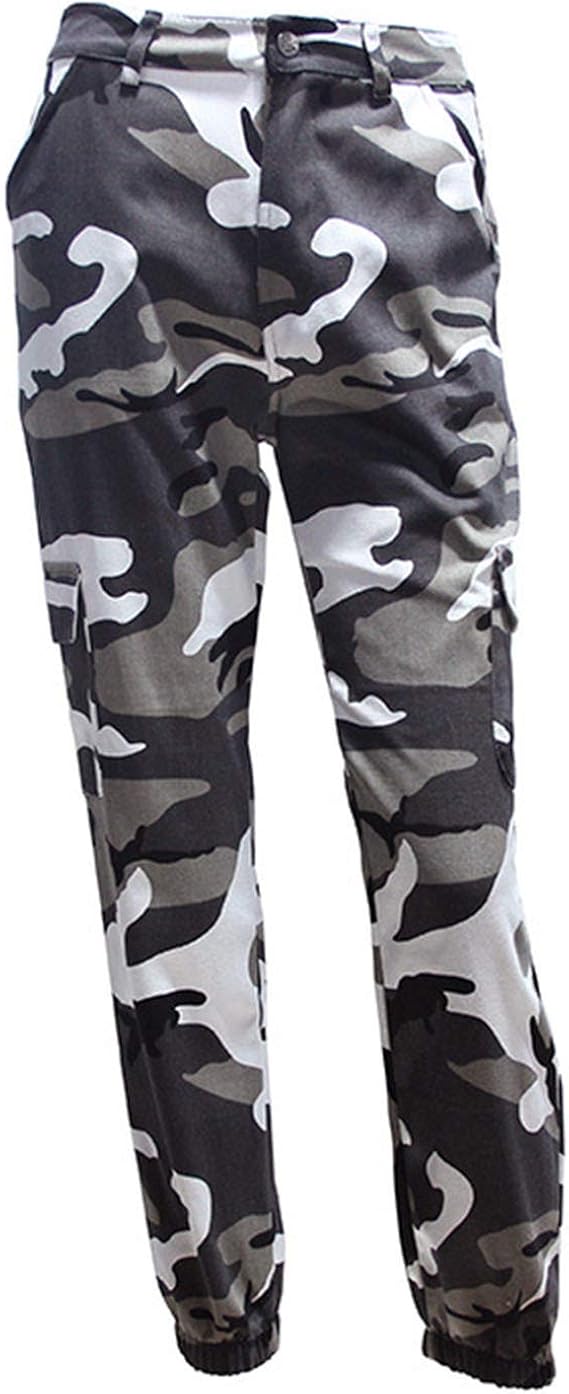 Minetom Damen Cargo Hose - Jogginghose Mit Taschen Für Sport & Freizeit