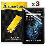 TabSuit Dragon Touch X10 Screen Protector Ultra-Clear of High Definition (HD)-3 Pack for Dragon Touch X10 Tablet and KingPad K100 Tablet