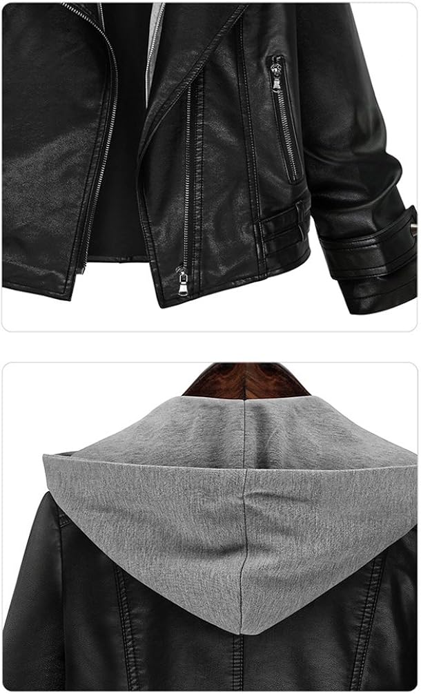 bomber simili cuir femme