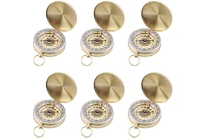 SHENGQIDZ SHENQIDZ Camping Survival Compass,Pocket Compass for Kids,Compass for Hiking or Camping