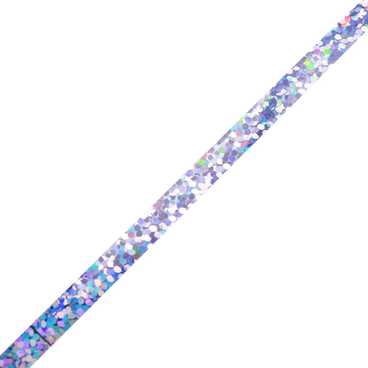 Beishida 500 Yards Silver Ribbon, Crimped Balloon String Shiny Metallic Roll for Gift Wrapping Birthday Party - Image 3