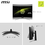 MSI MAG 325CQRF QD E2 32 Inch Curved WQHD 180 Hz Monitor 1000R view 4