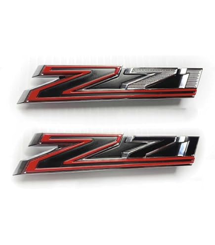 Emblemi Cofano 4.3L Vortec – 2x Badge Motore 3D Cromati Per Cofano Auto – Silverado, Sierra