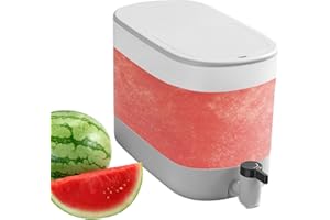 Water Dispenser for Fridge,4L Sealed Large Fruit Teapot with Faucet | Sealed Fruit Teapot for Iced Juice, Refrigerator Water 