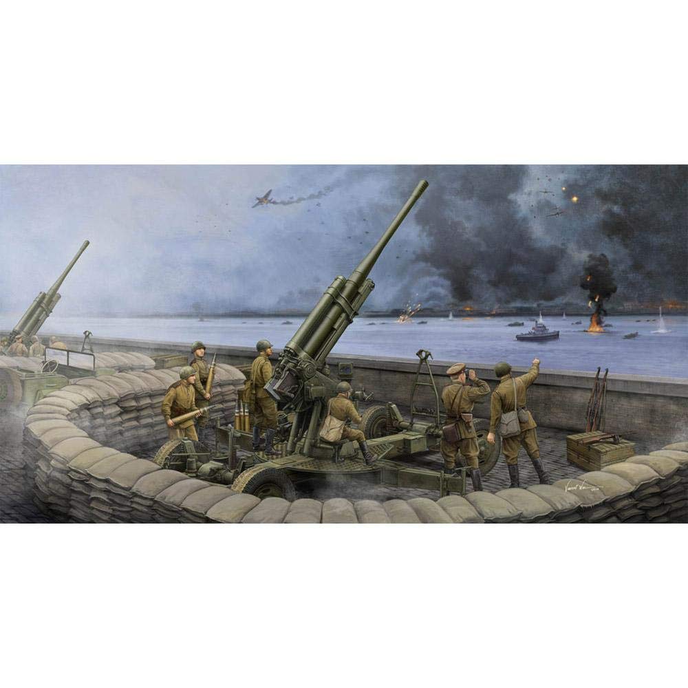 Trumpeter 1:35-52-K Mod 85mm Soviet Air Defence Gun Late