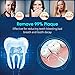 Silver Fork Water Flosser 10 Pressure Settings Oral Irrigator Anti Leakage Teeth Cleaner with 7 Multifunctional Tips, 600ml High Capacity Dental Water Flosser for Braces Care, Teeth Cleaning(Blue)