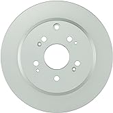 BOSCH 26011446 QuietCast Premium Disc Brake Rotor - Rear, 333.5mm (Single) | Compatible with Select Acura MDX, ZDX; Honda Odyssey, Pilot