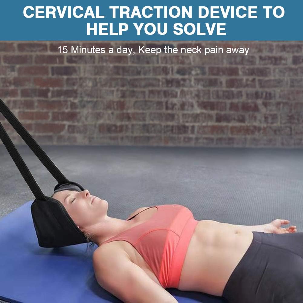 BREATH KAVASS Neck Relief Hammock for Neck Pain Head Hammock for Headache Neck Support Portable Relieves Back and Shoulder Pain: Home & Kitchen