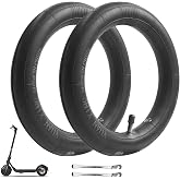 MIMIRACLE 10 x 2.125 Rubber Pneumatic Tire &amp; Inner Tube Set Compatible with Segway Ninebot F Series Electric Scooters - Fits F20, F25, F30, F40