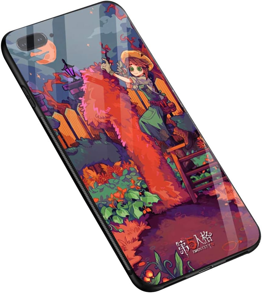 Amazon Co Jp Marutuki Identity V 第五人格 カートン キャラクター スマホケース スマホカバー 携帯カバー Iphone 7 8 アイフォン 保護ケース 携帯電話の殻 軽量 強化ガラス ハードケース ホビー