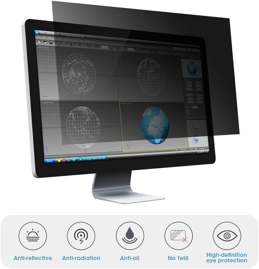 Garsentx Computer Screen Protector, 23.8in 169 HD Amazon.co.uk