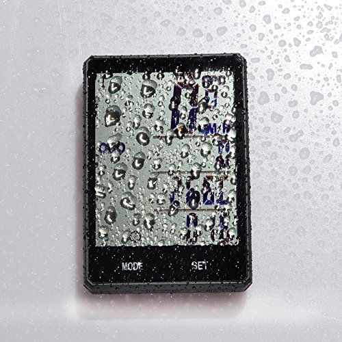 Bike Computer,Bicycle Wired Computer Speedometer and Odometer Waterproof with Backlight Large LCD Display, Tracking Distance AVS Speed Time Two Bicycle Using for Outdoor Cycling,Multi Function - Thumbnail 7