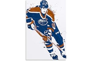 Canvas Wall Art Painting Poster Hockey Player Wayne Gretzky Sports Poster for Dining Room Decoration Artwork Print Posters 23