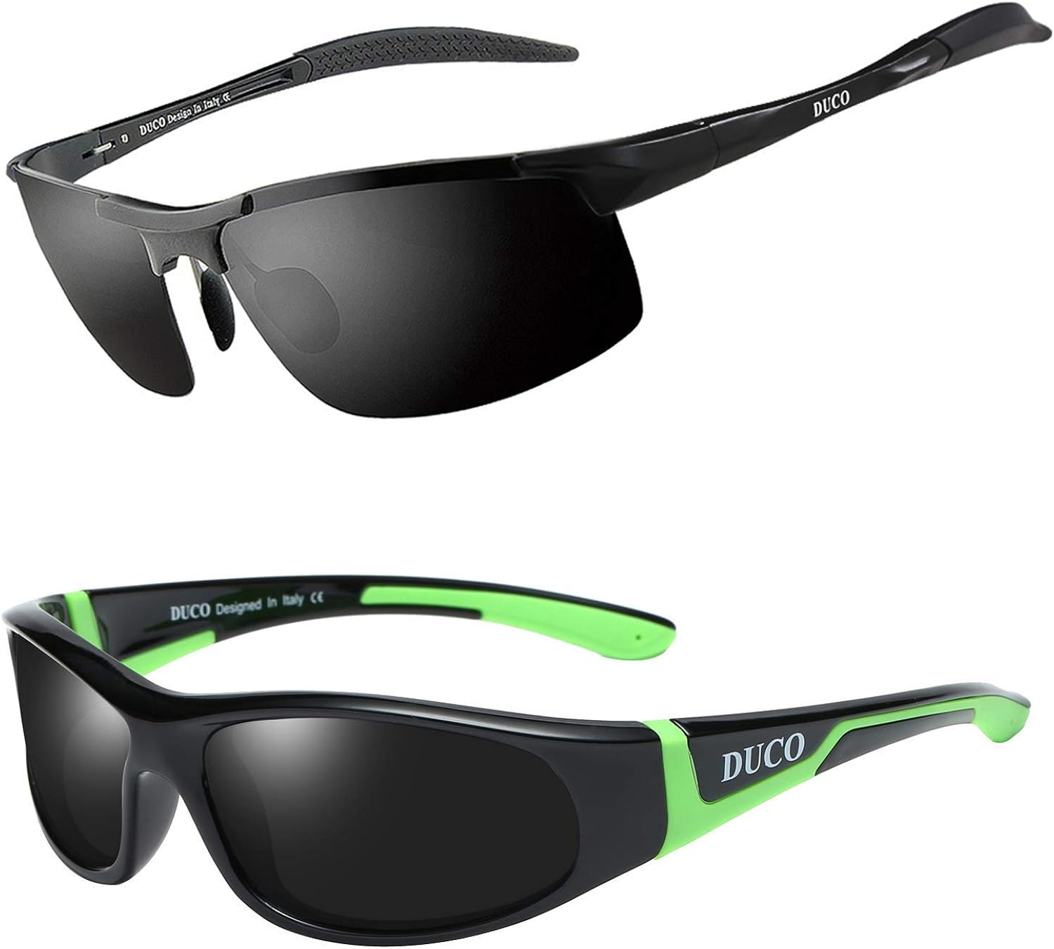 DUCO sunglasses for men and kids polarized sunglasses Clothing