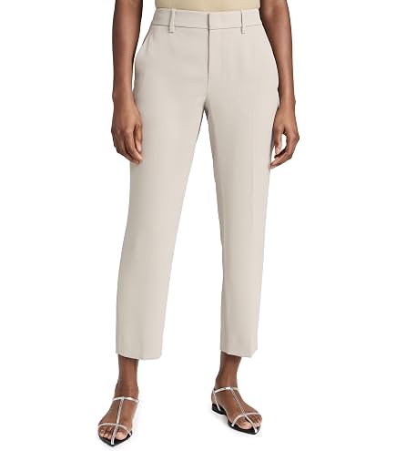 amazon cigarette pants Vince Women's High Waist Pant, Black, 0 at Women's Clothing store SOMTHRON Women's High Rise Belted